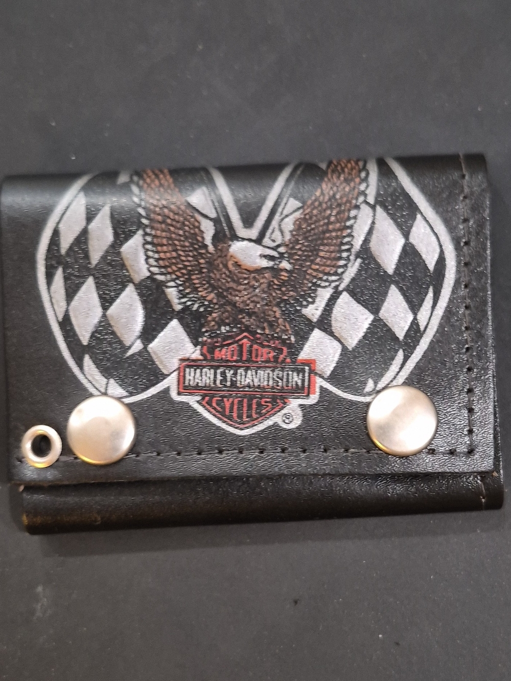 Vintage Harley Davison Wallet...new
